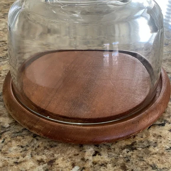 Wooden dessert tray - Picture 1 of 3